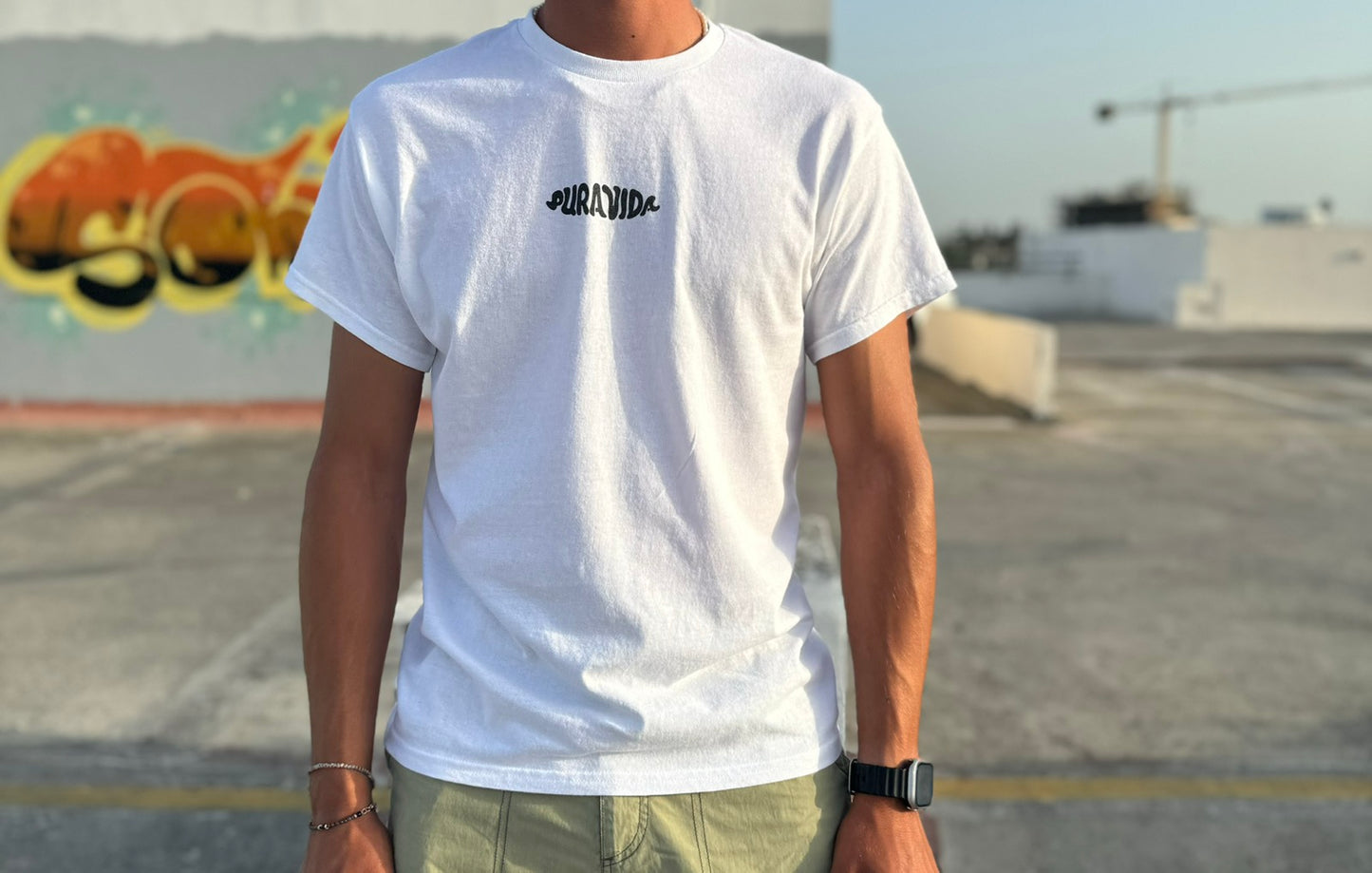 Box-cut Tee White